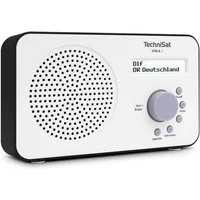 TechniSat VIOLA 2 Digitalradio (DAB) (Digitalradio (DAB), FM-Tuner mit RDS, 1 W, Kompakt, einfache Bedienung, Netz- und Batteriebetrieb)