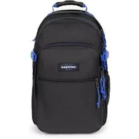 Eastpak Freizeitrucksack TUTOR Kontrast Black Blue, Schulrucksack mit seitlichem Laptopfach