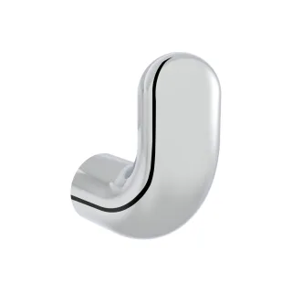 VitrA Liquid Handtuchhaken Wandmontage Ausladung 8 cm Chrom,A44568 A44568