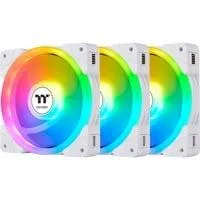 SWAFAN EX14 ARGB Sync PC Cooling Fan White TT Premium Edition, Gehäuselüfter weiß, 3er Pack, 140 mm