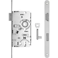 SO-TECH® Einsteckschloss Türschloss wahlweise Buntbart, WC oder Profilzylinder, Rechts, Buntbart BB, Dornmaß 55, St. 20r, 2150106
