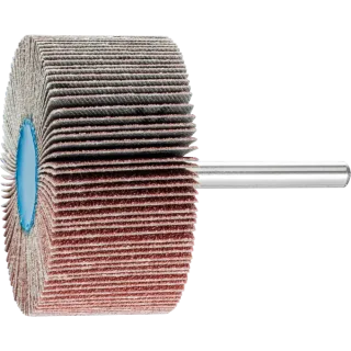 PFERD TOOLS Korund Fächerschleifer F Schaft 6 mm für Feinschliff und Finish, 1 Stück - 44498014