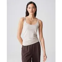 OPUS Trägertop Trägertop INA Slim aus stretchigem BCI Cotton Mix
