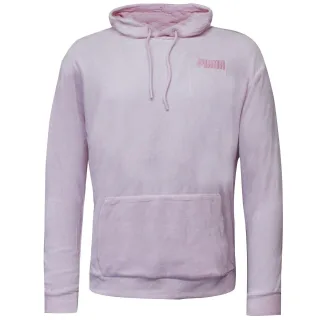Puma VeloR Hoodie besticktes Logo rosa Pullover - Frauen