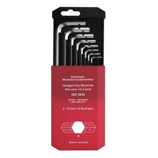HaFu Innensechskantschlüssel-Satz, 2-10 mm , Ausführung:2-10 mm
