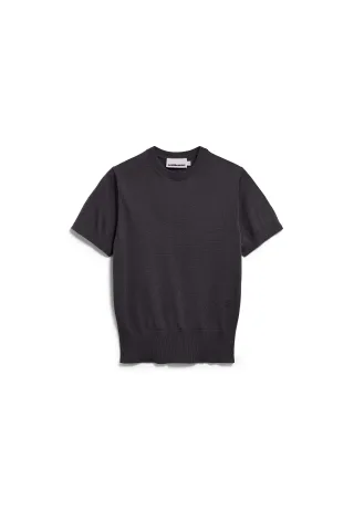 Armedangels - FINE S SL KNIT SWEATER dark steel - Gr. - M