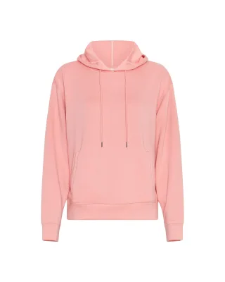 msch copenhagen - MSCHIma Q Icon Logo Hood Sweatshirt strawberry ice - Gr. - S/M
