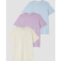 s.Oliver Kurzarmshirt T-Shirt 3er-Pack Unisex T-Shirt