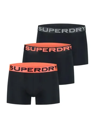 Superdry Herren-Boxershorts, 3er-Pack, Urban