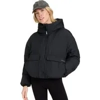 Converse Steppjacke mit Kapuze, wärmend, wasserabweisend, winddicht