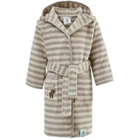 SEI Design Kinderbademantel Babybademantel Bademantel für Junge und Mädchen, Langform, 100% Bio-Baumwolle, Kapuze, Gürtel, inkl. Geschenkverpackung