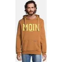 salzhaut Hoodie HEFF - MOIN Herren normale Passform salzhaut Kapuzenpullover – bequemer Fit und nordisch klares Design