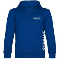 multifanshop Kapuzensweatshirt Schalke - Brust & Seite - Hoodie