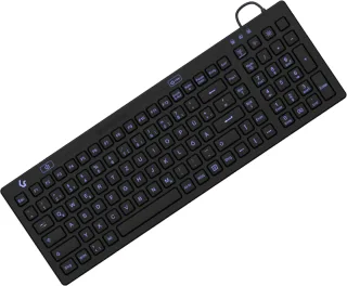 KeySonic KSK-6031INEL-B (DE) | 60885 | Kompakt Hygienetastatur - Industrietastatur
