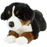 Teddys Rothenburg Kuscheltier Berner Sennenhund Plüschtier liegend 45 cm Stoffhund