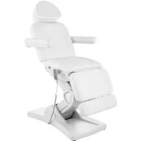 Physa Massageliege Kosmetikliege Kosmetikstuhl Klappbar Elektrisch Therapieliege Weiß, Weiß