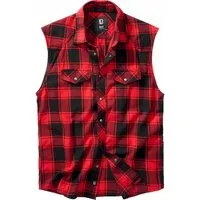 Brandit Langarmhemd Check Shirt Sleeveless