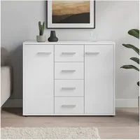 HTI-Living Sideboard Sideboard Nina mit 4 Schubladen Weiß (Stück, 1 St., 1 Sideboard), Anrichte Kommode Schrank