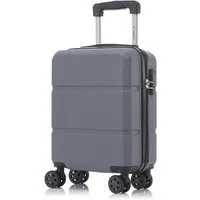 YONSLY Hartschalen-Trolley Hartschalen-Koffer Trolley Rollkoffer Zahlenschloss, Handgepäck, 4 Rollen, ABS-Hartschale, robuster Reisekoffer mit Teleskopgriff,46/55/66/76 cm