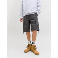 Jack & Jones Cargohose JPSTCOLE FRANK CARGO SHORT MID SN mit Seitentaschen