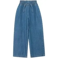 s.Oliver Junior Bequeme Jeans mit elastischem breitem Bund und Bindeband