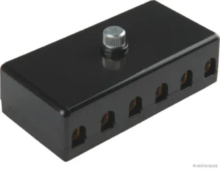 HERTH&BUSS Sicherungsdose, 6-polig schwarz - 50300610