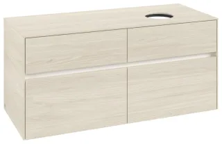 Villeroy & Boch Waschtischunterschrank Collaro C043B0 1200x548x500mm m. Bel. 4 Ausz. Waschtisch re W C043B0AA