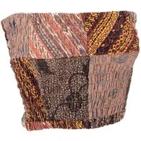 Guru-Shop T-Shirt Boho Patchwork Tube Top, upcycling Bandeau.. alternative Bekleidung, Ethno Style