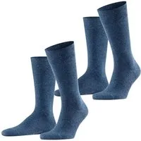 FALKE Socken Swing 2-Pack Socken mit angenehmer Baumwolle (2-Paar) mit angenehmer Baumwolle
