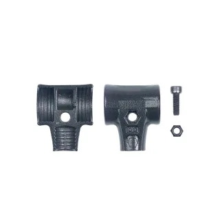 Wiha Hammerschalen Set mit Schraube und Sicherungsmutter für Safety Schonhammer - 26672