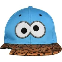 United Labels® Baseball Cap Sesamstraße Kappe Krümelmonster Cookie Cap Basecap verstellbar