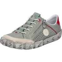 Rieker Plateausneaker Schlupfschuh, Halbschuh, Freizeitsneaker mit Gummizug