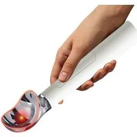 PEDEA Eislöffel Eislöffel mit Heizfunktion auf Knopfdruck, Beheizter Eisportionierer bis 70°C für hartes Eis, Ice Cream Scoop