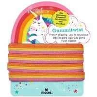 Moses. Verlag Outdoor-Spielzeug Gummitwist Rainbow, Hüpfgummi für Kinder