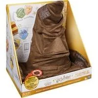 Wizarding World Harry Potter - Interaktiver Sprechender Hut, Rollenspiel braun, Mit Sound