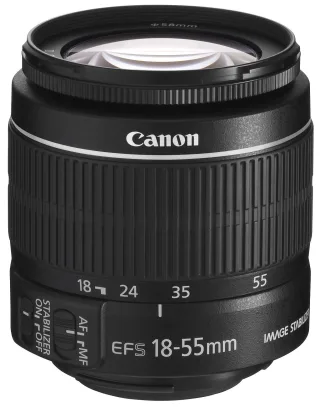 Canon 18-55mm 1:35-56 IS II [für Canon EF-S] schwarz