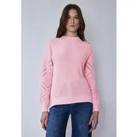 STREET ONE STUDIO Longpullover mit Strick-Detail