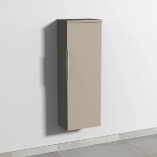 Sanipa 3way Mittelschrank mit 1 Tür, Sandgrau-Matt, UF16767 UF16767