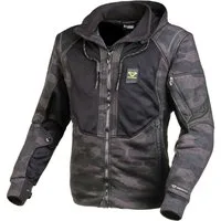 Macna Motorradjacke Breeze Camo Motorrad Zip Hoodie belüftet protektoren