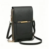Zaewry Umhängetasche Crossbody Tasche für Damen, Verstellbar Schultergurt Mobile Wallet, Schultertasche, Mini Crossbody, Schultergurt und 3 Fächern