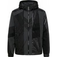 Diesel Windbreaker Patchwork Regenjacke mit Kapuze - J-EDWARD