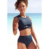 Venice Beach Highwaist-Bikini-Hose Planet in angesagter Schnittform