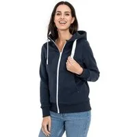 DEPROC Active Kapuzensweatjacke FinjaDC Damen Zip-Hoodie mit weicher Innenseite