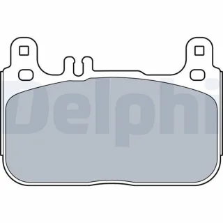 Delphi Bremsbel?ge vorne Mercedes S-Klasse W222