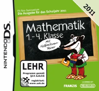 Mathematik 1.-4. Klasse 2011 [Nintendo DS]