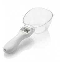 Arendo Löffelwaage Küchenwaage Feinwaage digital, 5–800 g, 1 g Auflösung, LCD-Display, (1-tlg), Einheiten g oz gn ct, abnehmbarer Löffel, Abschaltautomatik 60 s