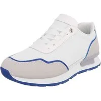 Coolwalk Herren Sneaker Sportlich mit Schnürung und Profilsohle Sneaker (91563869) Flach Sneakers in Weiß