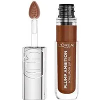 L'ORÉAL PARIS Lipgloss PARADISE PLUMP AMBITION HYALURON LIP OIL, mit Hyaluronsäure und Tripeptiden, ohne zu kleben