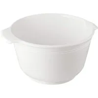 Dr. Oetker Küchenhelfer Rührschüssel Dr. Oetker - Rührschüssel 3L Weiß 1703 Teig- Back- Servier- Schüssel, Kunststoff