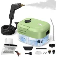 AKKEE Dampfreiniger 2200W Tragbarer Handdampfreiniger mit 1200 ml Wassertank, 2200 W, Küchenreiniger